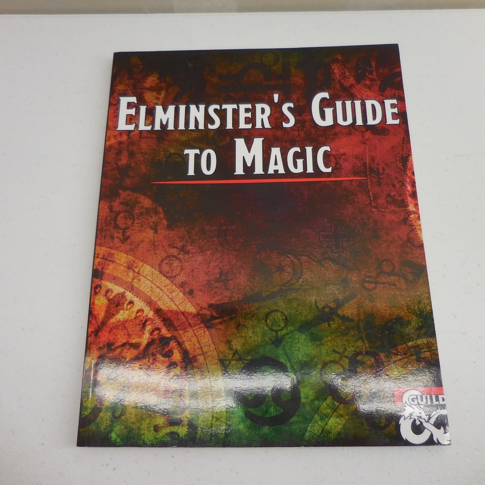 Elminsters Guide to Magic Dungeons and‎ Dragons 5E D&D Forgotten Realms Book